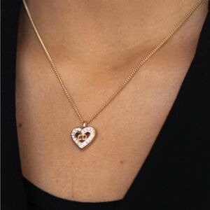 Christian Dior Heart Necklace